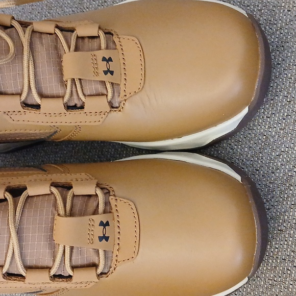 New Under Armour GS Stellar G2 6" Tan Brown Boots, Size 6 Youth - Picture 7 of 10